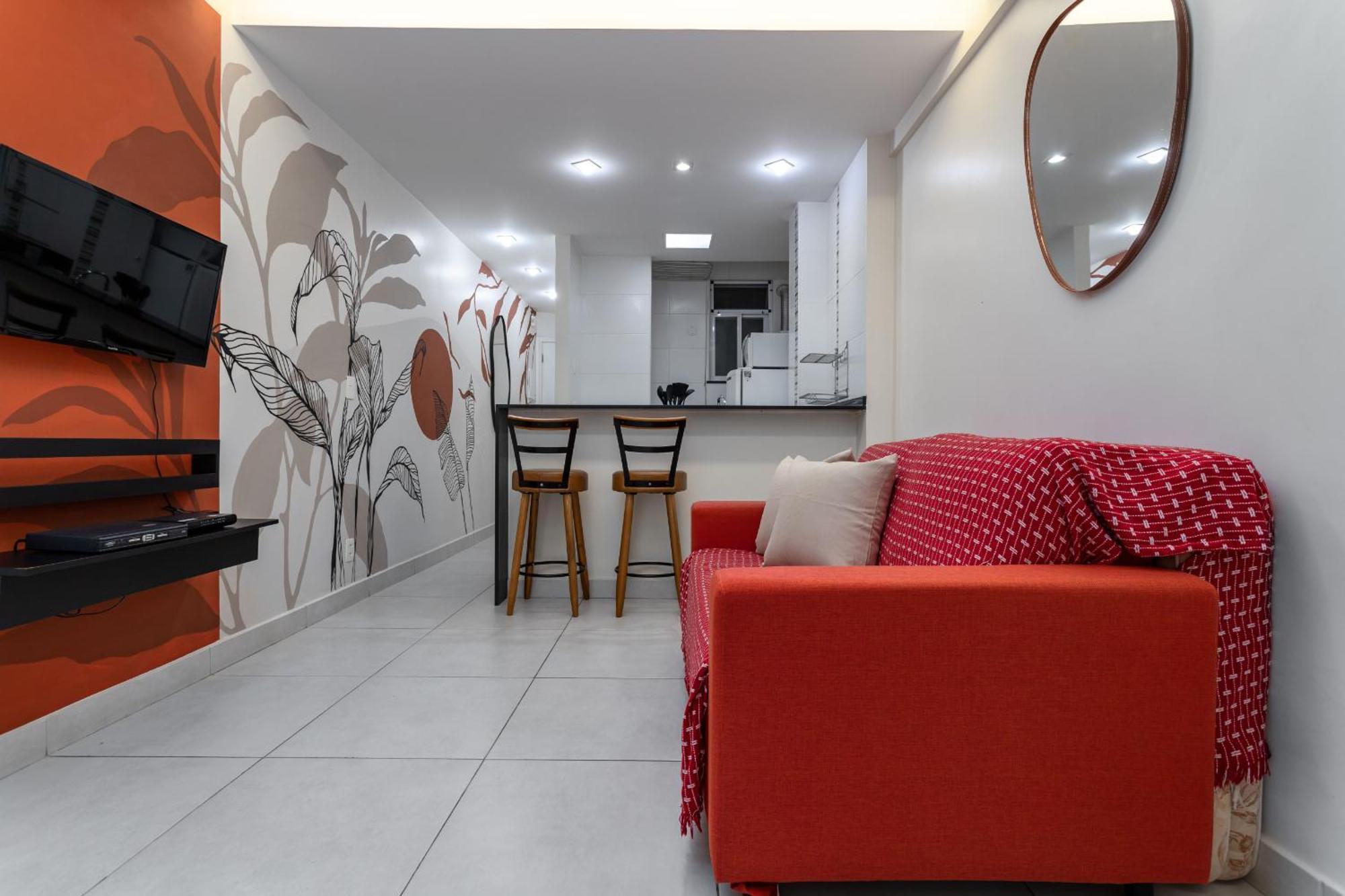 Apartamento Refugio Em Copacabana - Perto Da - Df219 Z3 *